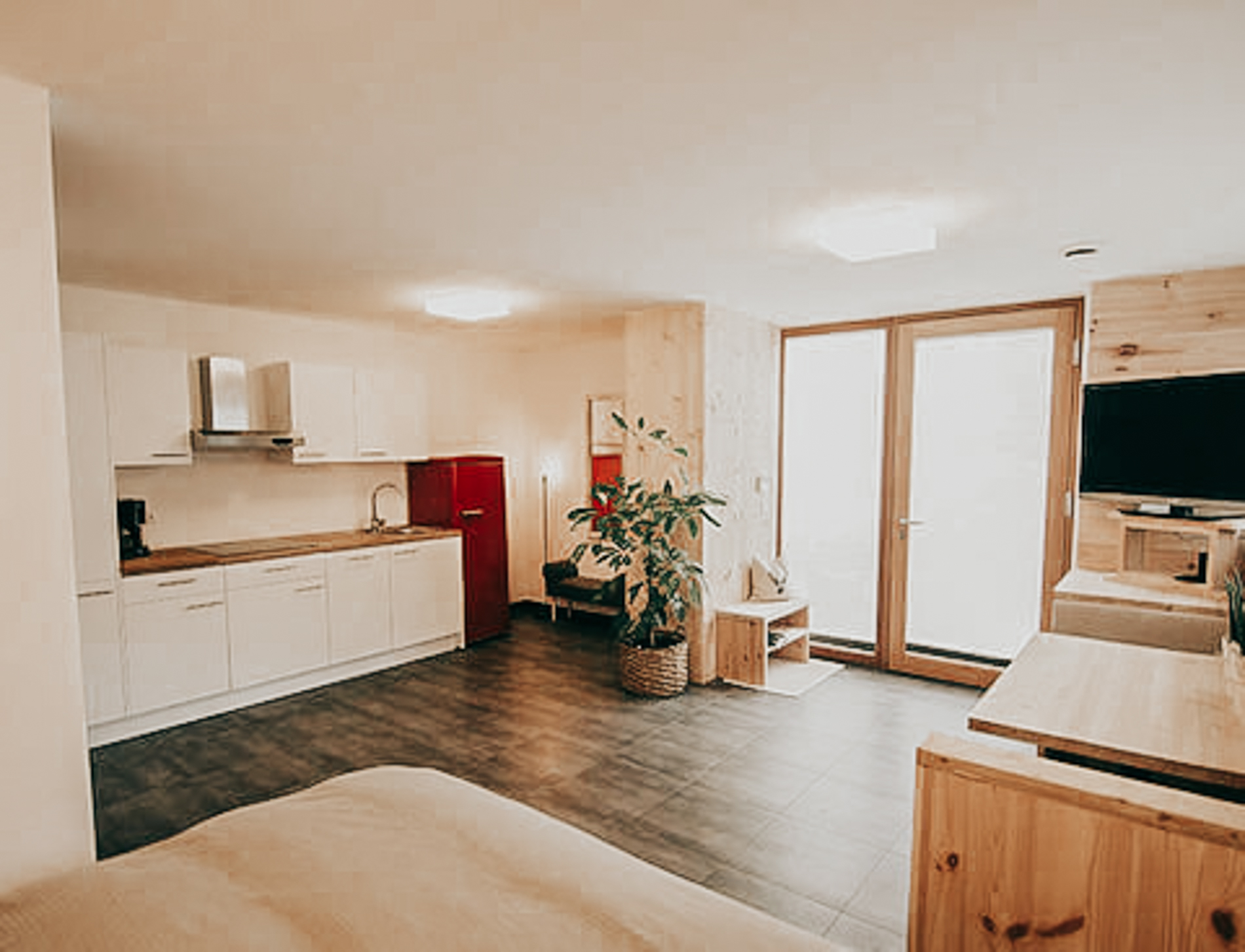 Küche – Stodl Lodge