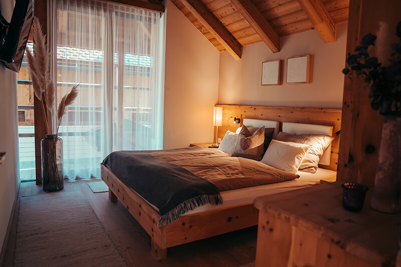Schlafzimmer – Sonnen Lodge